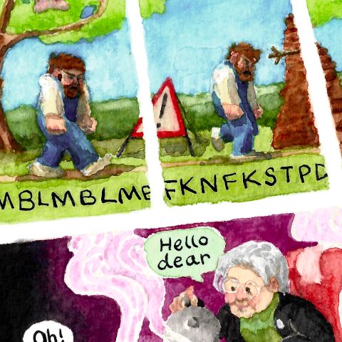 Part of 'Short Temper' - a comic about anger