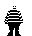 mime artist scratching